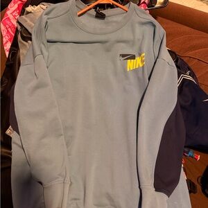 Nike Dri-FIT Sky Blue Sweatshirt